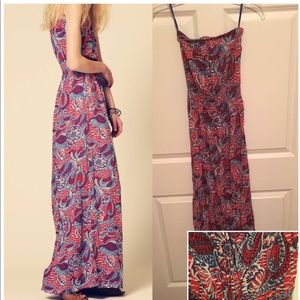 Patterned maxi dress